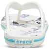 Klapki Crocs (WMNS) Crocband Flowers białe 206101-1C8
