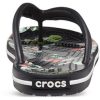 Klapki Crocs (WMNS) Crocband Flowers czarne 206101-0FF