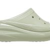 Klapki Crocs (WMNS) Crush High Shine „Light Green” 209648-3VS