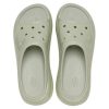 Klapki Crocs (WMNS) Crush High Shine „Light Green” 209648-3VS
