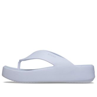 Klapki Crocs (WMNS) Getaway Platform Dreamscape w kolorze niebieskim 209410-5AF