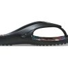 Klapki Crocs (WMNS) Kadee 2 Printed Flip Minimalistic Casual, czarne, 206866-001