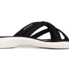 Klapki Crocs (WMNS) na plażę i basen „Czarno-białe” 205479-066