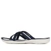Klapki Crocs (WMNS) na plażę i basen w kolorze granatowo-białym 205479-462