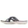 Klapki Crocs (WMNS) na plażę i basen w kolorze szarym 205479-0CT