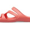 Klapki Crocs (WMNS) Pomarańczowo-czerwone 206756-6SL