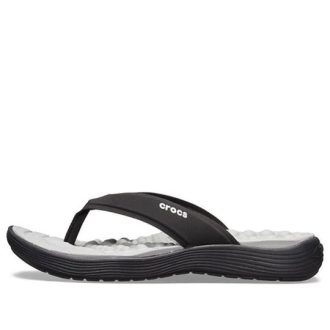 Klapki Crocs (WMNS) Reviva Czarne 205473-060