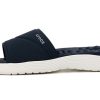 Klapki Crocs (WMNS) Reviva, lekkie, wygodne, płaskie, casualowe, w kolorze głębokiego błękitu, 205474-462