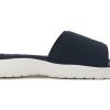 Klapki Crocs (WMNS) Reviva, lekkie, wygodne, płaskie, casualowe, w kolorze głębokiego błękitu, 205474-462