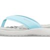 Klapki Crocs (WMNS) Reviva Niebieskie 205473-4KA