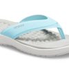 Klapki Crocs (WMNS) Reviva Niebieskie 205473-4KA
