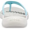 Klapki Crocs (WMNS) Reviva Niebieskie 205473-4KA