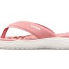 Klapki Crocs (WMNS) Reviva w kolorze różowym 205473-6PH