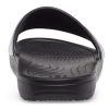 Klapki Crocs (WMNS) Sloane Shine Low Slide Flat Casual Black Silver „Black Silver” 206921-001