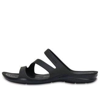 Klapki Crocs (WMNS) Swiftwater „Czarne” 203998-060