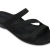 Klapki Crocs (WMNS) Swiftwater „Czarne” 203998-060