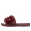 Klapki Crocs (WMNS) w kolorze czerwonego wina 205968-60U