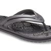 Klapki Crocs (WMNS) z nadrukiem w panterkę, czarne, 206490-02W