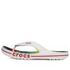 Klapki Crocs z wzorem tie-dye, białe, unisex, „Białe” 206358-94S