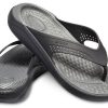 Klapki plażowe Crocs LiteRide Minimalistic w kolorze ciemnoszarym 205182-0DD
