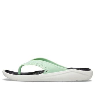 Klapki plażowe Crocs LiteRide Mint Green 205182-3TP