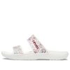 Klapki sportowe Crocs Classic antypoślizgowe, odporne na zużycie, unisex, białe, 207350-94S Klapki sportowe Crocs Classic antypoślizgowe, odporne na zużycie, unisex, białe, 207350-94S