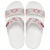 Klapki sportowe Crocs Classic antypoślizgowe, odporne na zużycie, unisex, białe, 207350-94S Klapki sportowe Crocs Classic antypoślizgowe, odporne na zużycie, unisex, białe, 207350-94S