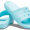 Klapki sportowe Crocs Classic antypoślizgowe, odporne na zużycie, unisex, niebieskie 206121-4O9 Klapki sportowe Crocs Classic antypoślizgowe, odporne na zużycie, unisex, niebieskie 206121-4O9