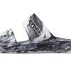 Klapki sportowe Crocs Classic Clog Marble Beach Sports Unisex, biało-czarne, 207701-103 Klapki sportowe Crocs Classic Clog Marble Beach Sports Unisex, biało-czarne, 207701-103