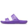 Klapki sportowe Crocs Classic Soft Sole Cozy Flat Heel Unisex Fioletowe 206761-518