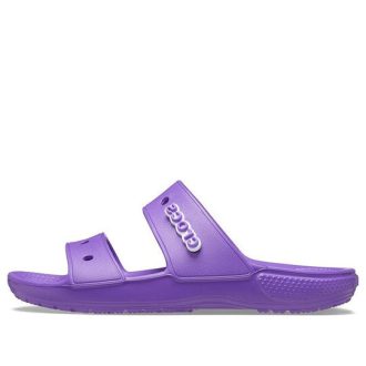 Klapki sportowe Crocs Classic Soft Sole Cozy Flat Heel Unisex Fioletowe 206761-518 Klapki sportowe Crocs Classic Soft Sole Cozy Flat Heel Unisex Fioletowe 206761-518