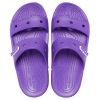 Klapki sportowe Crocs Classic Soft Sole Cozy Flat Heel Unisex Fioletowe 206761-518