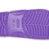 Klapki sportowe Crocs Classic Soft Sole Cozy Flat Heel Unisex Fioletowe 206761-518
