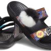 Klapki sportowe Crocs Classic Soft Sole Cozy Flat Heel Unisex w kolorze czarnym 207403-001 Klapki sportowe Crocs Classic Soft Sole Cozy Flat Heel Unisex w kolorze czarnym 207403-001