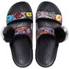 Klapki sportowe Crocs Classic Soft Sole Cozy Flat Heel Unisex w kolorze czarnym 207403-001 Klapki sportowe Crocs Classic Soft Sole Cozy Flat Heel Unisex w kolorze czarnym 207403-001