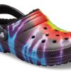 Klapki sportowe Crocs Classic Tie Dye Stay Warm Cozy Unisex Purple Red 206341-988 Klapki sportowe Crocs Classic Tie Dye Stay Warm Cozy Unisex Purple Red 206341-988