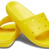 Klapki sportowe Crocs Cozy antypoślizgowe unisex żółte 206121-7C1