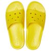 Klapki sportowe Crocs Cozy antypoślizgowe unisex żółte 206121-7C1
