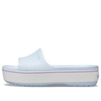 Klapki sportowe Crocs Crocband Light Cozy Unisex niebieskie 205631-4JR