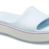 Klapki sportowe Crocs Crocband Light Cozy Unisex niebieskie 205631-4JR