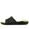Klapki sportowe Crocs LiteRide Classic Unisex, czarno-zielone, 205941-060 Klapki sportowe Crocs LiteRide Classic Unisex, czarno-zielone, 205941-060