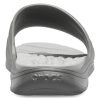Klapki sportowe Crocs Reviva Cozy antypoślizgowe, płaskie, unisex, szare, 205546-0DV