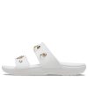 Klapki sportowe Crocs (WMNS) Soft Sole Cozy Outdoor na płaskim obcasie, białe, 207387-103