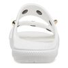 Klapki sportowe Crocs (WMNS) Soft Sole Cozy Outdoor na płaskim obcasie, białe, 207387-103
