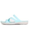 Klapki sportowe Crocs (WMNS) Swiftwater „Niebiesko-białe” 203998-4CV