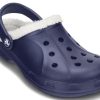Klapki unisex Crocs Classic Clog Crocs Stay Warm odporne na zużycie, granatowe, 16244-49U