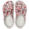 Klasyczne chodaki Crocs Bayaband Printed w kolorze biało-brązowo-czerwonym 205840-1CD