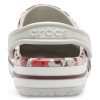 Klasyczne chodaki Crocs Bayaband Printed w kolorze biało-brązowo-czerwonym 205840-1CD