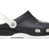 Klasyczne chodaki Crocs Brooklyn Nets „Czarno-białe” 208651-103