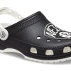 Klasyczne chodaki Crocs Brooklyn Nets „Czarno-białe” 208651-103